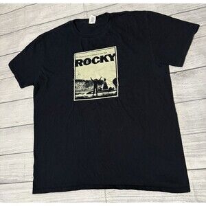 Rocky Movie Poster Graphic T Shirt 40th Anniversary 2016 Release Size XL